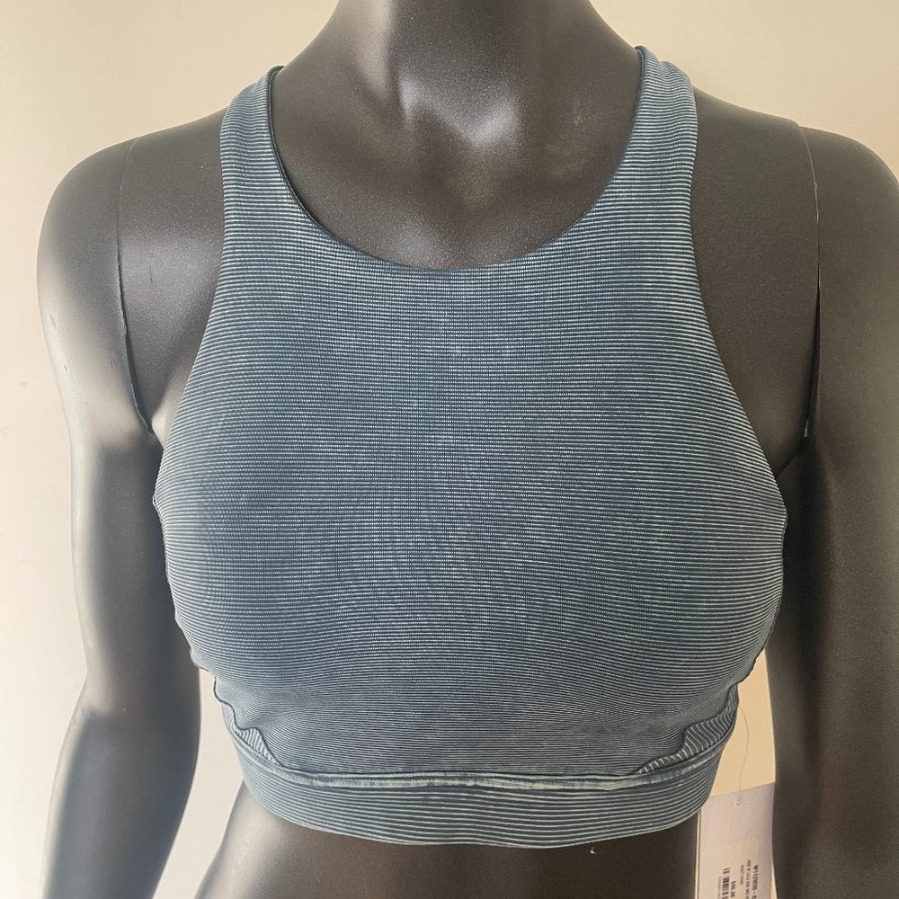 New with Tags: Lululemon Ride with Lulu Bob and Weave Bra (Size 6)